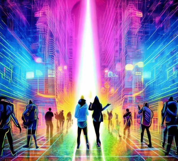 科技之光,手抄报中的未来之行 科技之光,手抄报中的未来之行